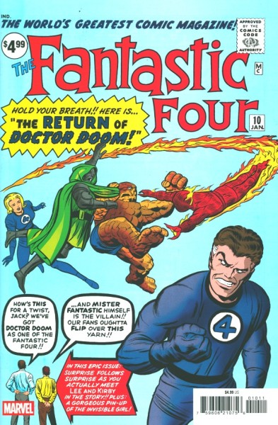 US: Fantastic Four 10 (Facsimile Edition)