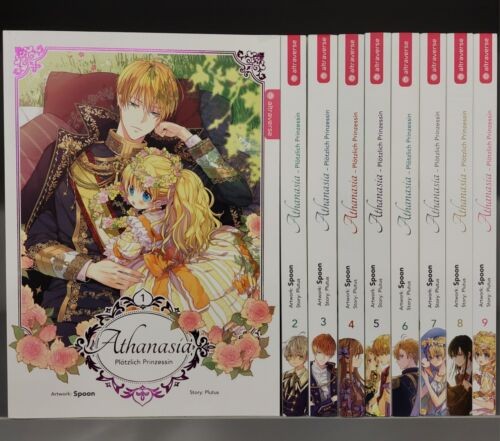 Athanasia - Plötzlich Prinzessin (Altraverse, Tb.) Nr. 1-9 kpl. (neu)