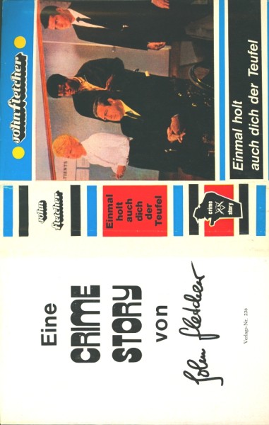 Fletcher, John Leihbuch SU Einmal holt auch dich der Teufel (Feldmann) nur Schutzumschlag