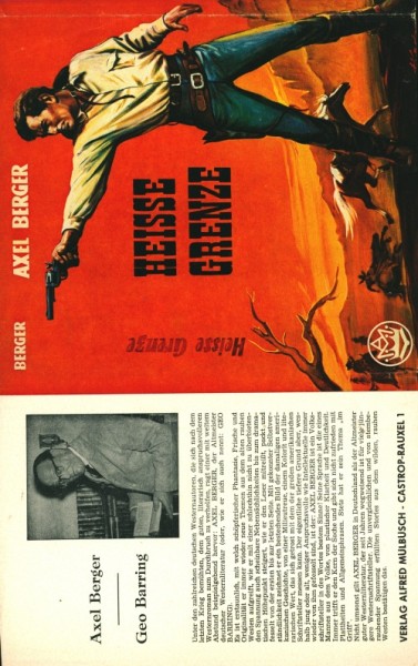 Berger, Axel Leihbuch SU Heisse Grenze (Mülbüsch) nur Schutzumschlag