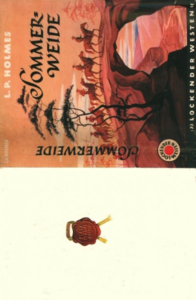 Lockender Westen Leihbuch SU Sommerweide (Awa) Holmes, L.P. nur Schutzumschlag