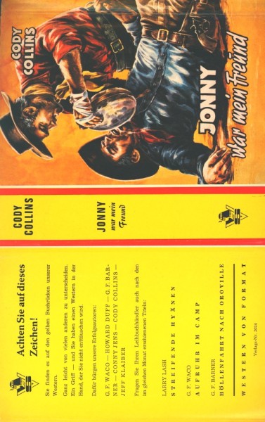 Collins, Cody Leihbuch SU Jonny war mein Freund (Saba) nur Schutzumschlag