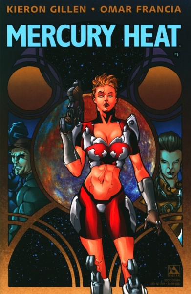 Mercury Heat (2015) SDCC Variant Cover 1
