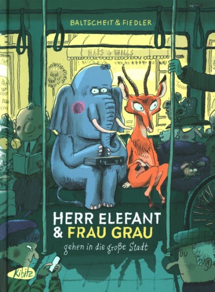 Herr Elefant & Frau Grau gehen in die Stadt