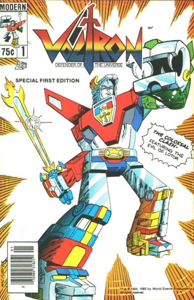 Voctron (1985) 1-3 kpl. (Z1-2)