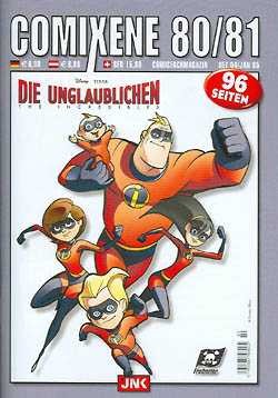 Comixene Doppelnummern: Nr. 62/63, 68/69, 74/75 und 80/81