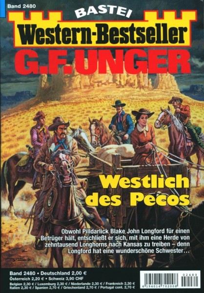 Western-Bestseller G.F. Unger 2480