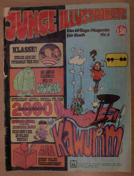 Junge Illustrierte (Moewig, GbÜ.) Nr. 1