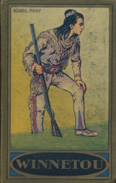 Karl May's gesammelte Werke (Radebeul 1915-1945) Nr. 7 Winnetou I (167.-360. Tsd.) Leinen