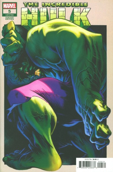 Incredible Hulk (2023) Alexander Lozano Variant Cover 5
