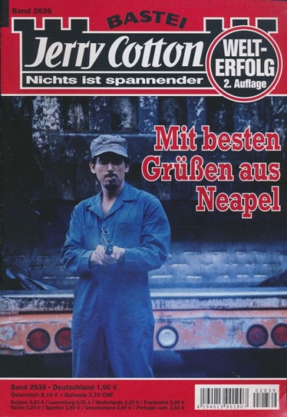Jerry Cotton 2. Auflage 2839