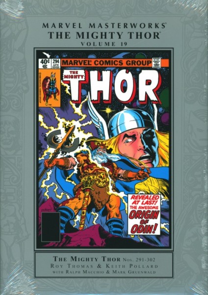 Marvel Masterworks (2003) Mighty Thor HC Vol.19