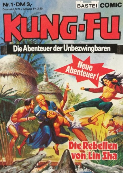 Kung Fu (Bastei, Tb.) Nr. 1-4