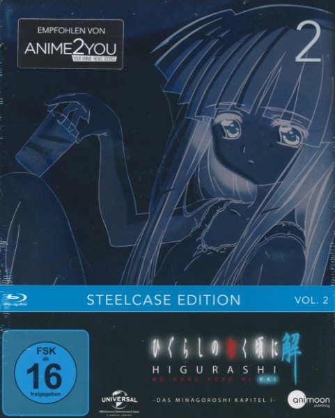 Higurashi Kai Vol. 2 Steelcase Edition DVD