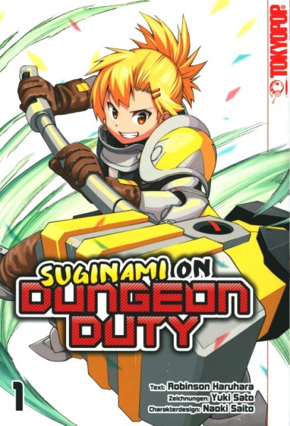 Suginami on Dungeon Duty (Tokyopop, Tb.) Nr. 1-4