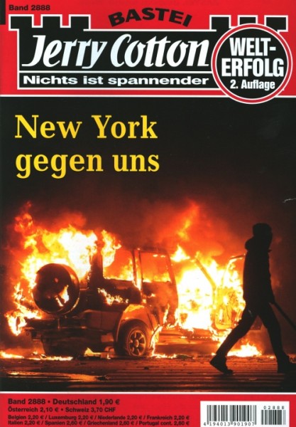 Jerry Cotton 2. Auflage 2888