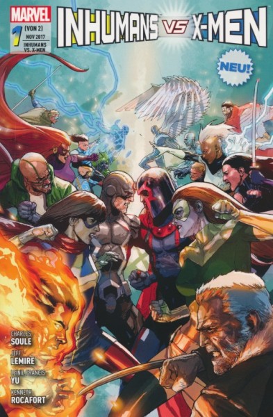 Inhumans vs. X-Men (Panini, Br.) Nr. 1+2 kpl. (Z1-2)