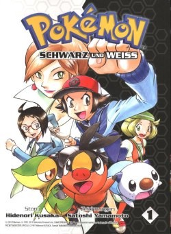 Pokemon - Schwarz und Weiss (Planet Manga, Tb.) Nr. 1-9 zus. (Z1)