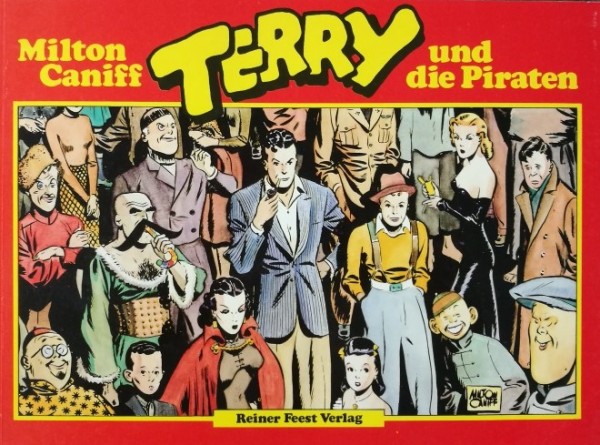 Terry und die Piraten (Feest, BrQ.) Nr. 1-4 kpl. (Z0-2)