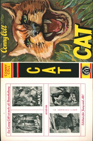 Conny Cöll Leihbuch SU Cat (Conny Cöll-Verlag) nur Schutzumschlag