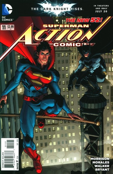 Action Comics (2011) Cully Hamner Variant Cover 11
