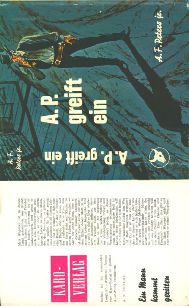 Peters, A.F. jun. Leihbuch SU A.P. greift ein (Karo) nur Schutzumschlag