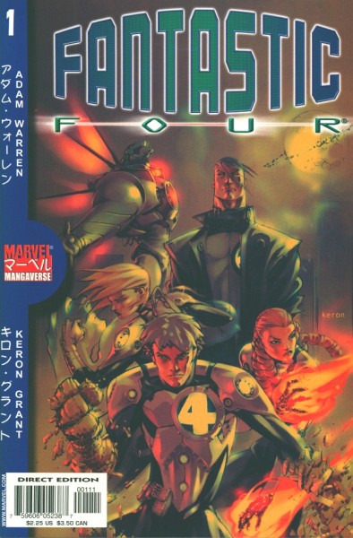 Marvel Mangaverse: Fantastic Four (2002) 1