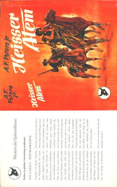 Peters, A.F. jun. Leihbuch SU Heisser Atem (Karo) nur Schutzumschlag