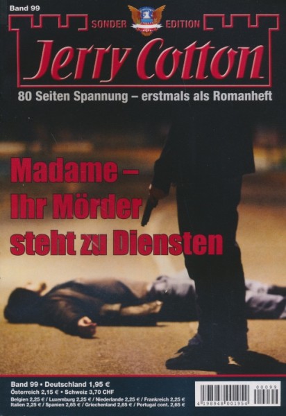 Jerry Cotton Sonder-Edition 99