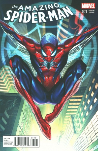 Amazing Spider-Man (2015) 1:50 Campbell Variant Cover 1