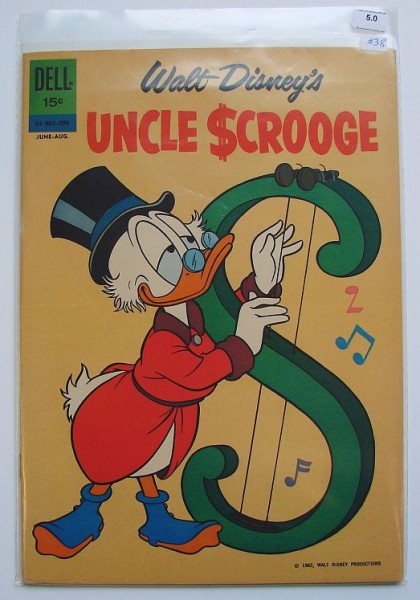 Uncle Scrooge Nr.38 Graded 5.0