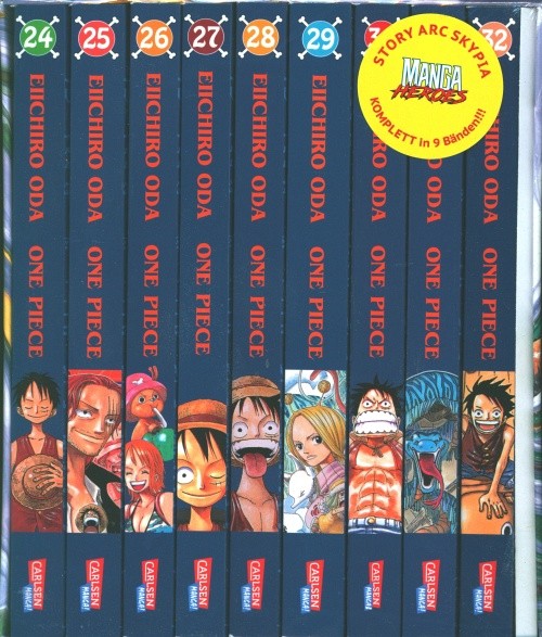 One Piece Sammelschuber 3: Skypia (inkl. Bände 24-32)