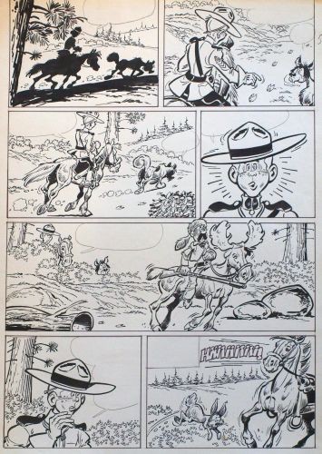 Originalzeichnung (0939) Sgt. Slim ÜF