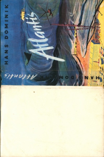 Dominik, Hans Leihbuch SU Atlantis (Weiss) nur Schutzumschlag