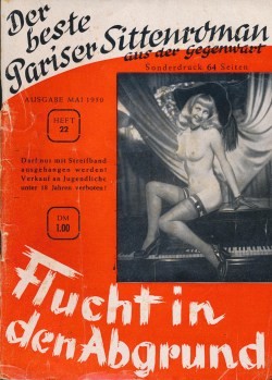 Beste Pariser Sittenroman aus der Gegenwart (Wahl) höhere Auflage Nr. 22