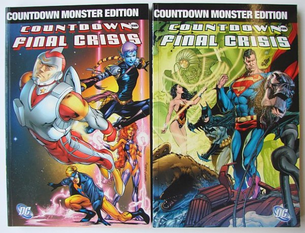 Countdown zur Final Crisis Monster Edition (Panini, Br.) Nr. 1-3 kpl. (Z1-)