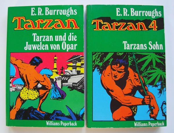 Tarzan (Williams Paperback, Tb.) Nr. 1-6 kpl. (Z0-2)