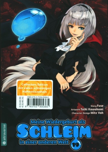 Meine Wiedergeburt als Schleim in einer anderen Welt (Altraverse, Tb.) Nr. 19-22 Collectors Edition