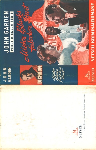 Percy Dickson Leihbuch SU Mister Blacks falscher Start (Netsch) nur Schutzumschlag