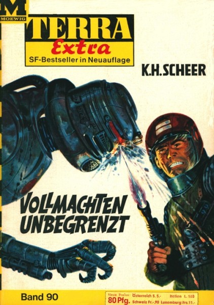 Terra Extra (Moewig) Nr. 1-182 kpl. (Z2-3)