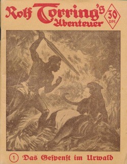 Rolf Torring (Volkslit.) 0,40 Ausgabe Nr. 1-273 kpl. (Z2-3)