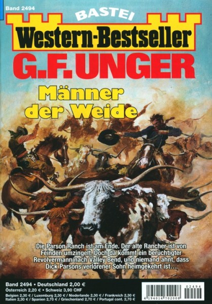 Western-Bestseller G.F. Unger 2494