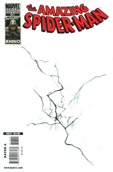 Amazing Spider-Man (2003) Something Is Coming Variant Cover 617