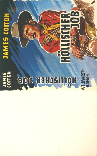 Cotton, James Leihbuch SU Höllischer Job (Ernst u. Evertz) nur Schutzumschlag