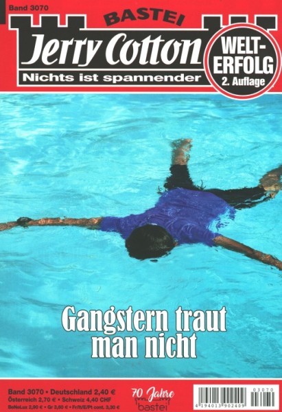 Jerry Cotton 2. Auflage 3070