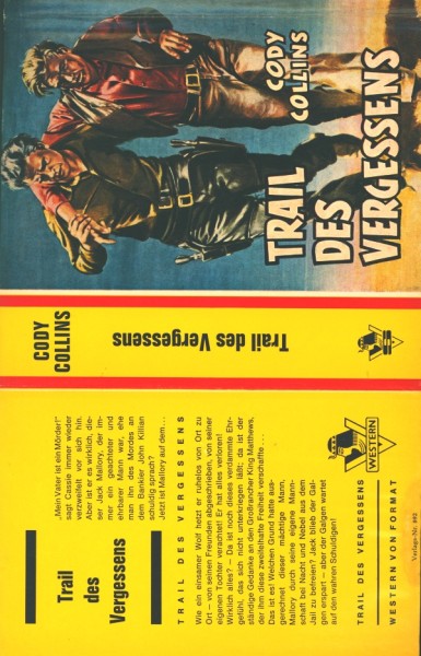 Collins, Cody Leihbuch SU Trail des Vergessens (Saba) nur Schutzumschlag