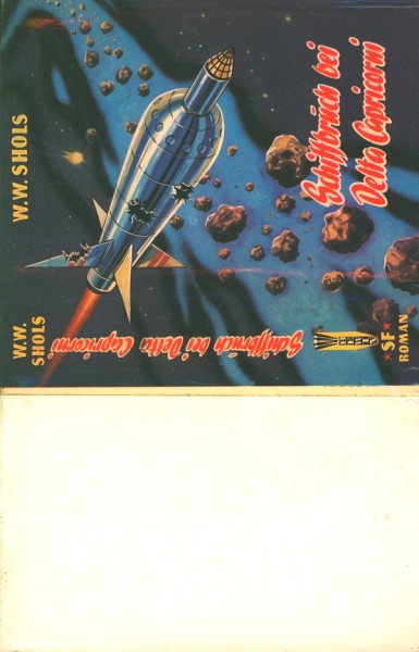 Shols, W.W. Leihbuch SU Schiffbruch bei Delta Capricorni (Bewin) nur Schutzumschlag
