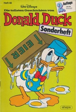Tollsten Geschichten von Donald Duck (Ehapa, Gb.) 2. Auflage Nr. 40,141-145