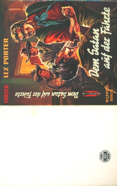 Porter, Lex Leihbuch SU Dem Satan auf der Fährte (Bewin) nur Schutzumschlag