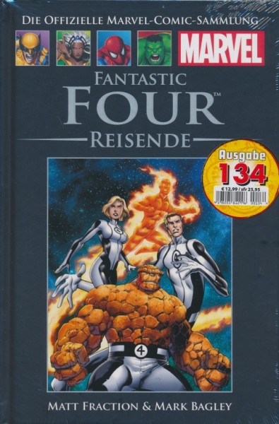 Offizielle Marvel-Comic-Sammlung 134: Fantastic Four: Reisende (83)